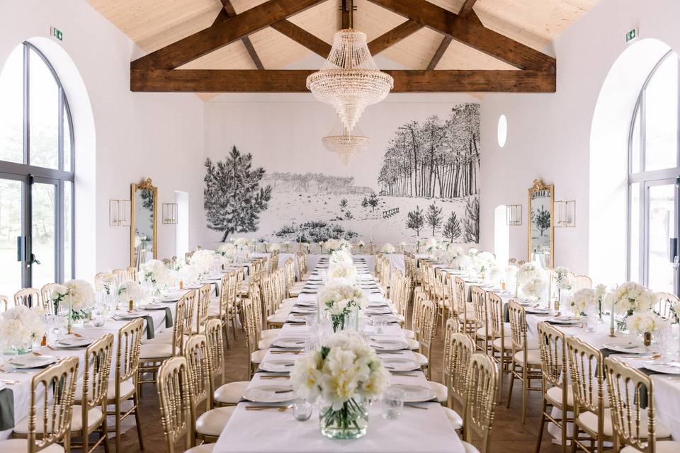 Domaine de Bouhemy — réception forêt landaise